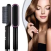 Anti Fuzzy Hair Straightener Brush