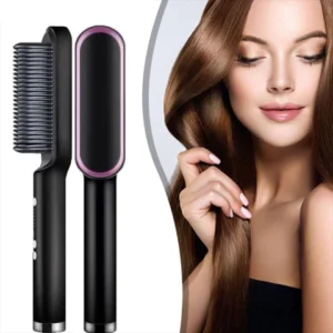 Anti Fuzzy Hair Straightener Brush