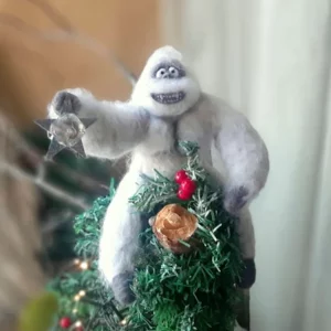 Christmas Tree Topper 🎄Abominable Snowman⛄