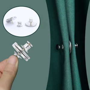 Magnetic Curtain Button Clip