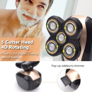 Multifunctional 4D Electric Shaver