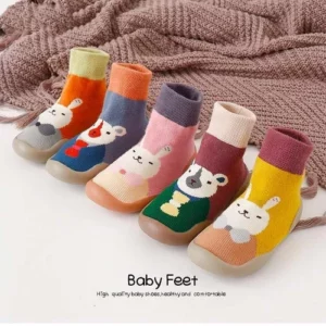 New Autumn And Winter Cartoon Sock Shoes