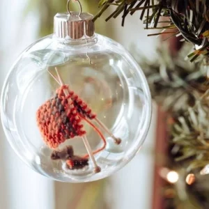 🎅CHRISTMAS SALE NOW-49% OFF🎄-Knitting Christmas Ornament, Knit Gift, Holiday Decor, Knitters Gift