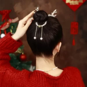 🔥🔥BUY 2 SAVE 48%-Christmas moose hair clip🎀