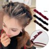 Flocking Braided Hair Clip