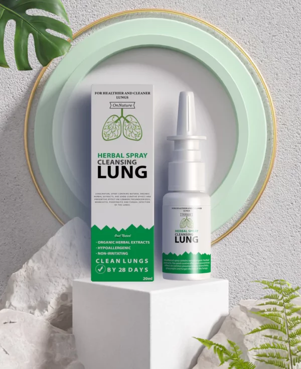 OnNature® Organic Herbal Lung Cleanse & Repair Nasal Spray PRO