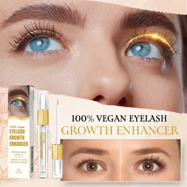 100% Vegan Eyelash Growth Enhancer