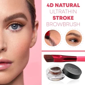 4D Natural UltraThin Stroke BrowBrush