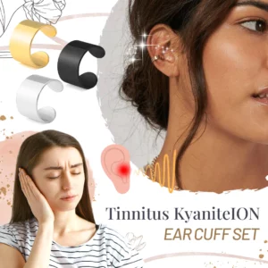 Tinnitus KyaniteION Ear Cuff Set