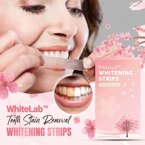 WhiteLab™ Teeth Stain Removal Whitening Strips