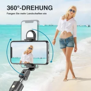 Multifunctional Wireless Bluetooth Selfie Stick