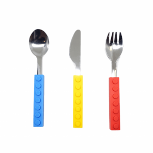 Brick Shape Stackable Cutlery Set