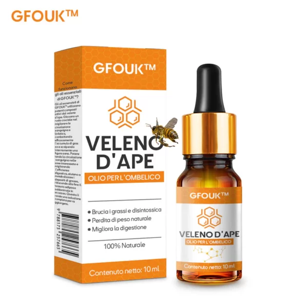 GFOUK™ HoneyCurve Bee Venom Belly Slimming Oil