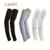 3 Pair of Breathable Sun Protection Sleeves - Breathable & UV Protective Gear for Sports, Driving, & Outdoor Adventures