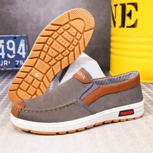 Shoes for Men Plus Size Male Loafers Casual Comfortable Sneakers Slip On leisure Shoes Lightweight Vintage Flats