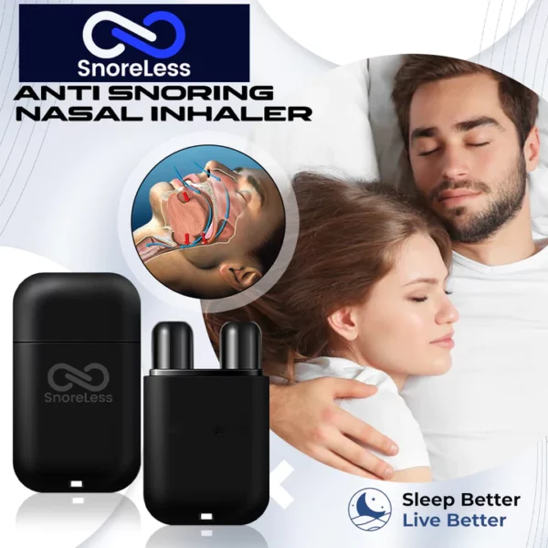 SnoreLess™ Anti Snoring Nasal Inhaler