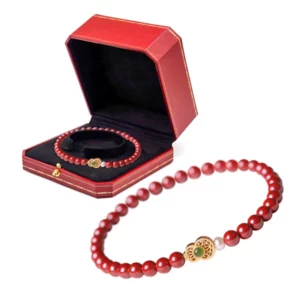 FengShui Calabash Cinnabar Bracelet