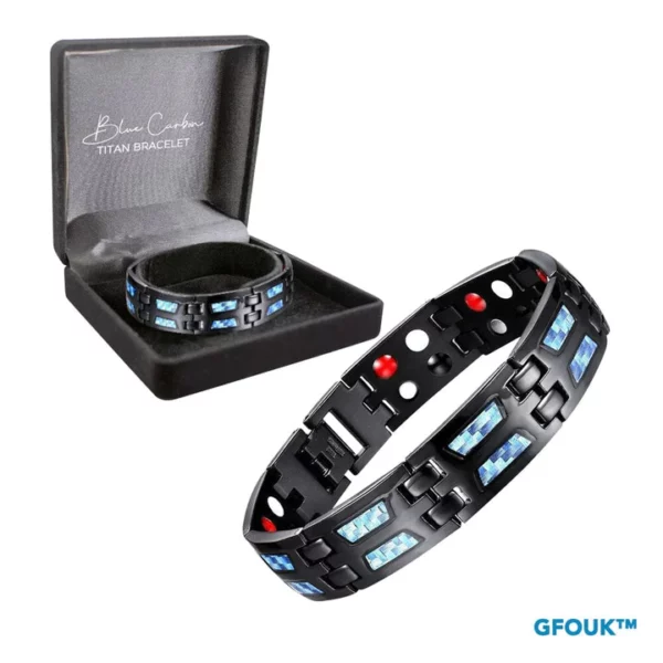 LUXE+ Blau Carbon Timeless Armband