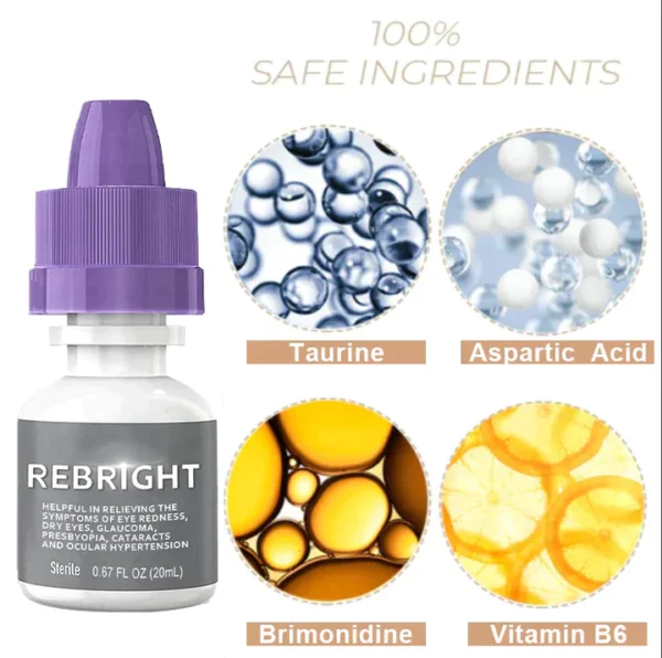 REBRIGHT™ Eye Drops Treat Redness