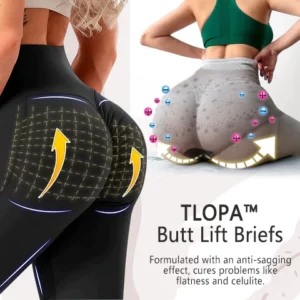 TLOPA™ Ion Shaping Shorts,Comfort Breathable Fabric,Contains Tourmaline Fabric