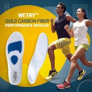 WETRY™ Gold Carbon Fiber Performance Insoles