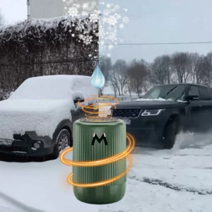 Vehicle-based ultrasound deicer