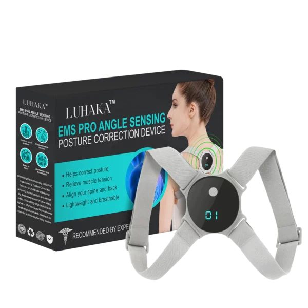 Luhaka™ EMS PRO Angle Sensing Posture Correction Device