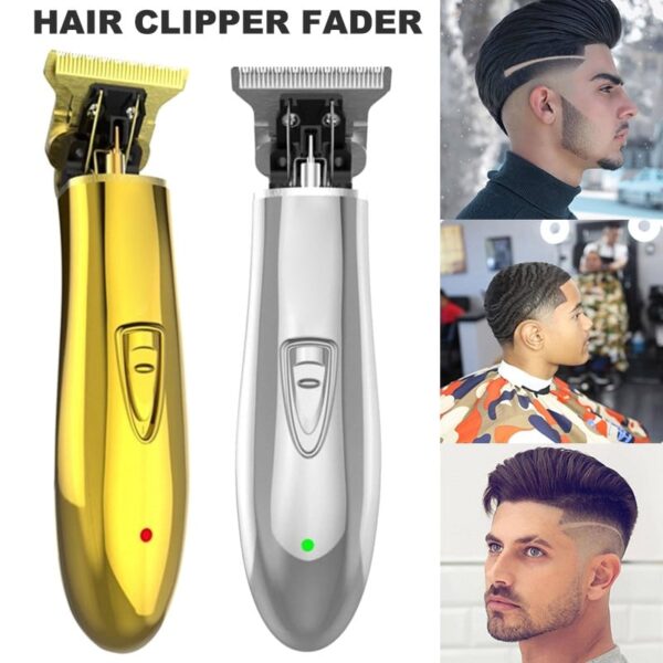 Dual-Voltage Rechargable Cordless Trimmer Men Baldheaded Hair Clipper