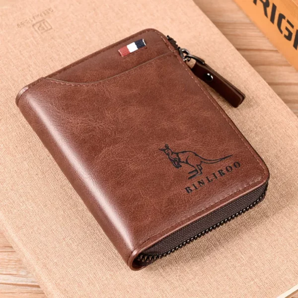 Anti Theft Kangaroo Leather Wallet