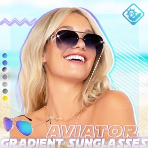 Aviator Gradient Sunglasses