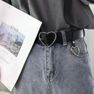 Heart Buckle Belt