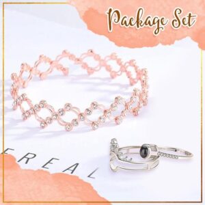 Ms.Sercet 2 in 1 Love Ring and Bracelet