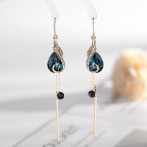 Peacock Earrings