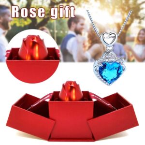 Rose Necklace Gift Set