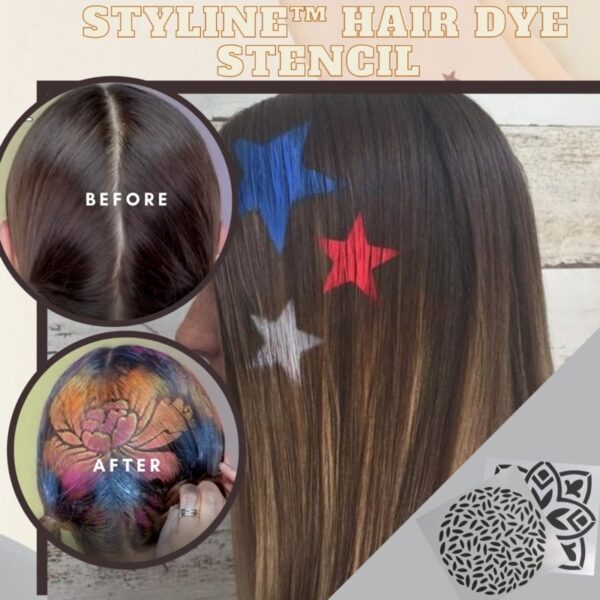 Styline Hair Dye Stencil