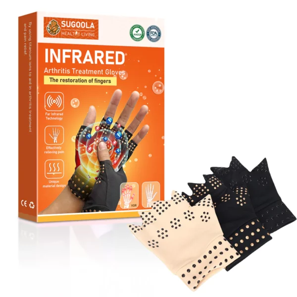 Sugoola™ Tourmaline Arthritis Compression Gloves