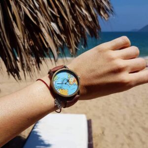 Vintage World Traveler Watch