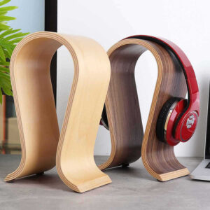 Wooden Headphone Stand