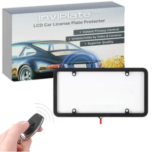 InviPlate™ LCD Car License Plate Protector