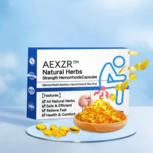 AEXZR™ Natural Herbal Strength Hemorrhoid Capsules