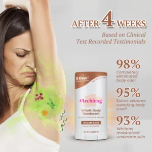 Aeehfeng™ Natural Aluminum-Free Antiperspirant Deodorant