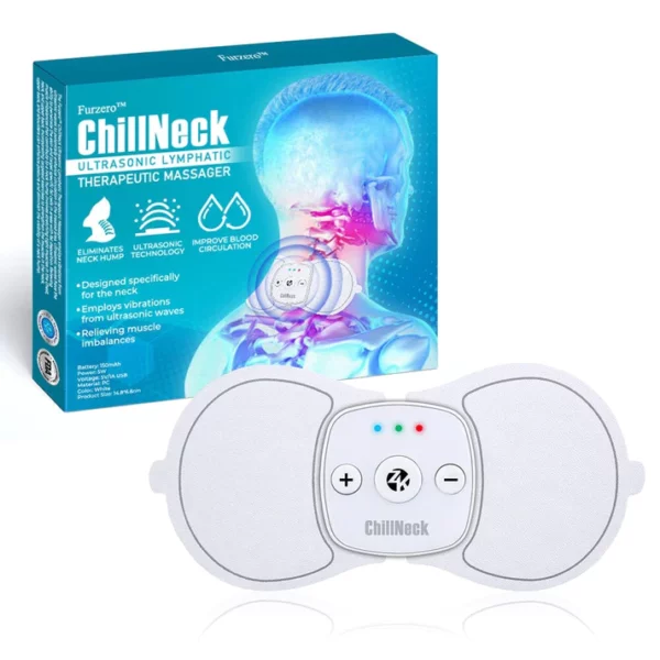 Furzero™ ChillNeck Ultrasonic Lymphatic Therapeutic Massager